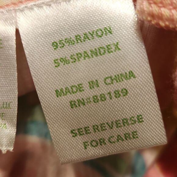 Lilly Pulitzer "Marnie" Maxi Skirt or Tube Dress w/ Flamingos Print Size XS - Picture 9 of 10